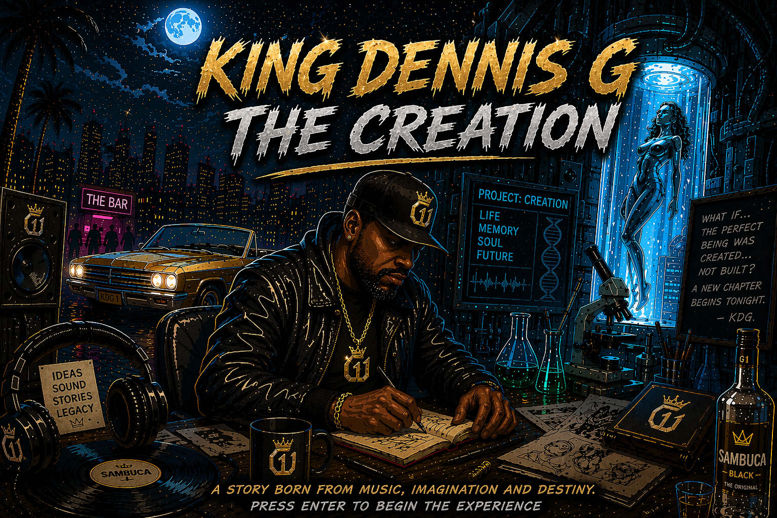 King Dennis G The Creation title page