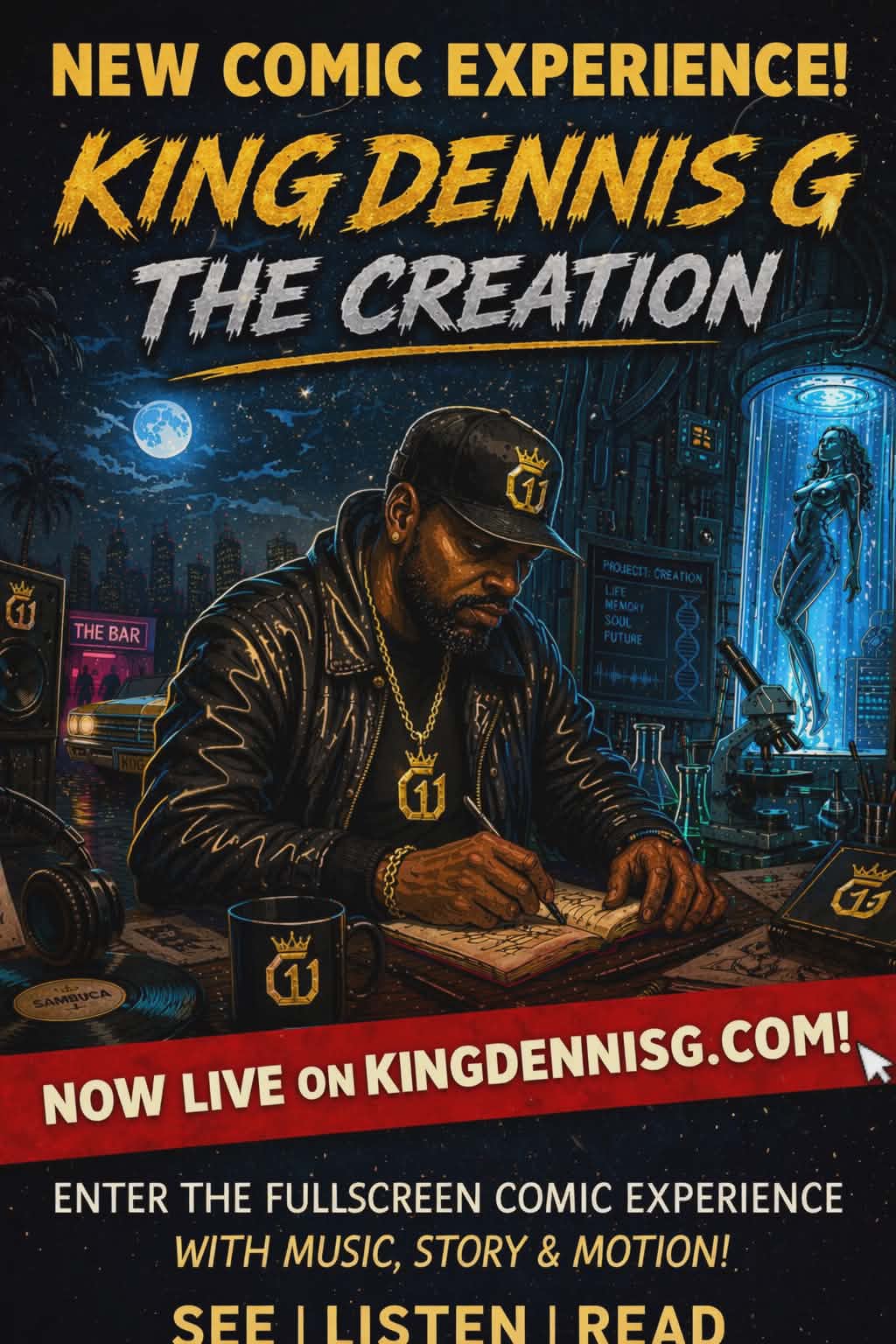 The Creation comic pilot poster
